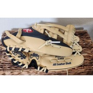 Rawlings  12" Prodigy Series Baseball‎ Glove P120CBH Youth Leather Infielder EUC
